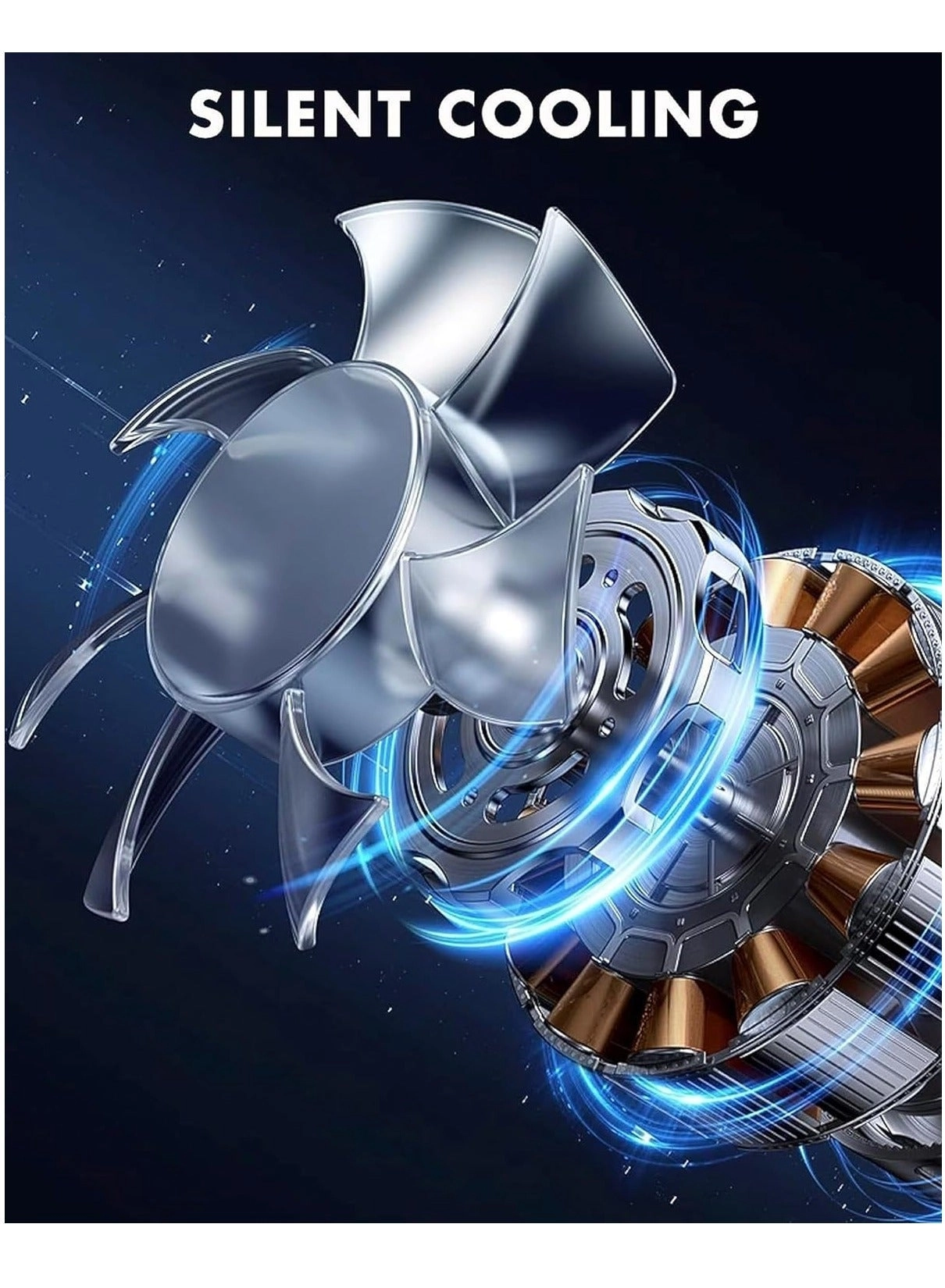 Magnetic Phone Cooler - Cooling Fan Semi-Conductor Chip