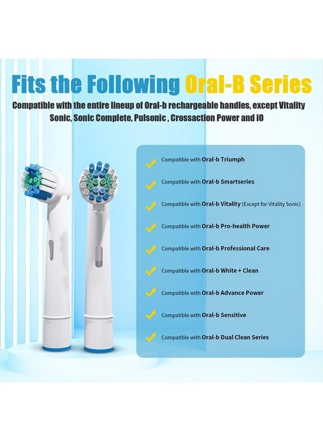 Replacement Toothbrush Heads - Pack of 8
