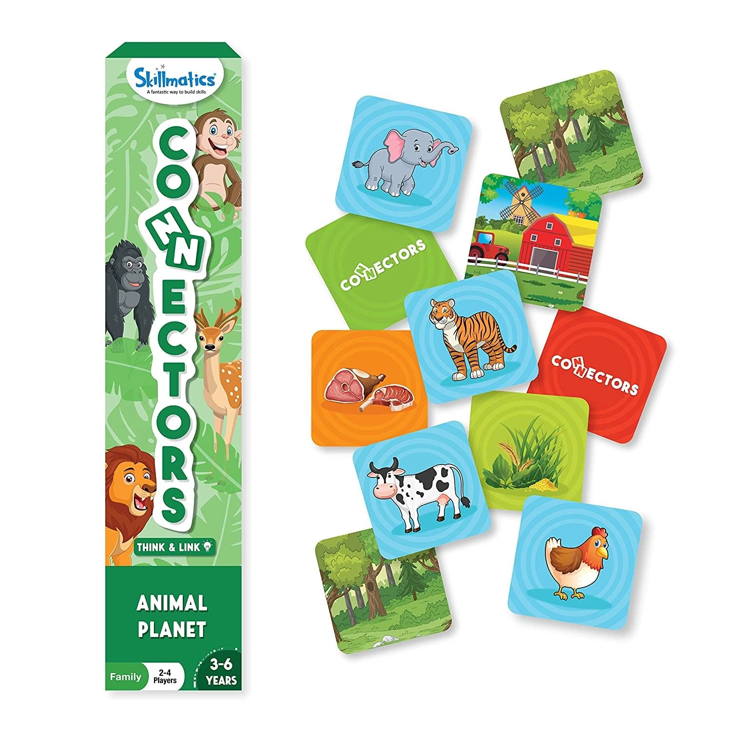Skillmatics Connectors Animal Planet - Ages 3-6