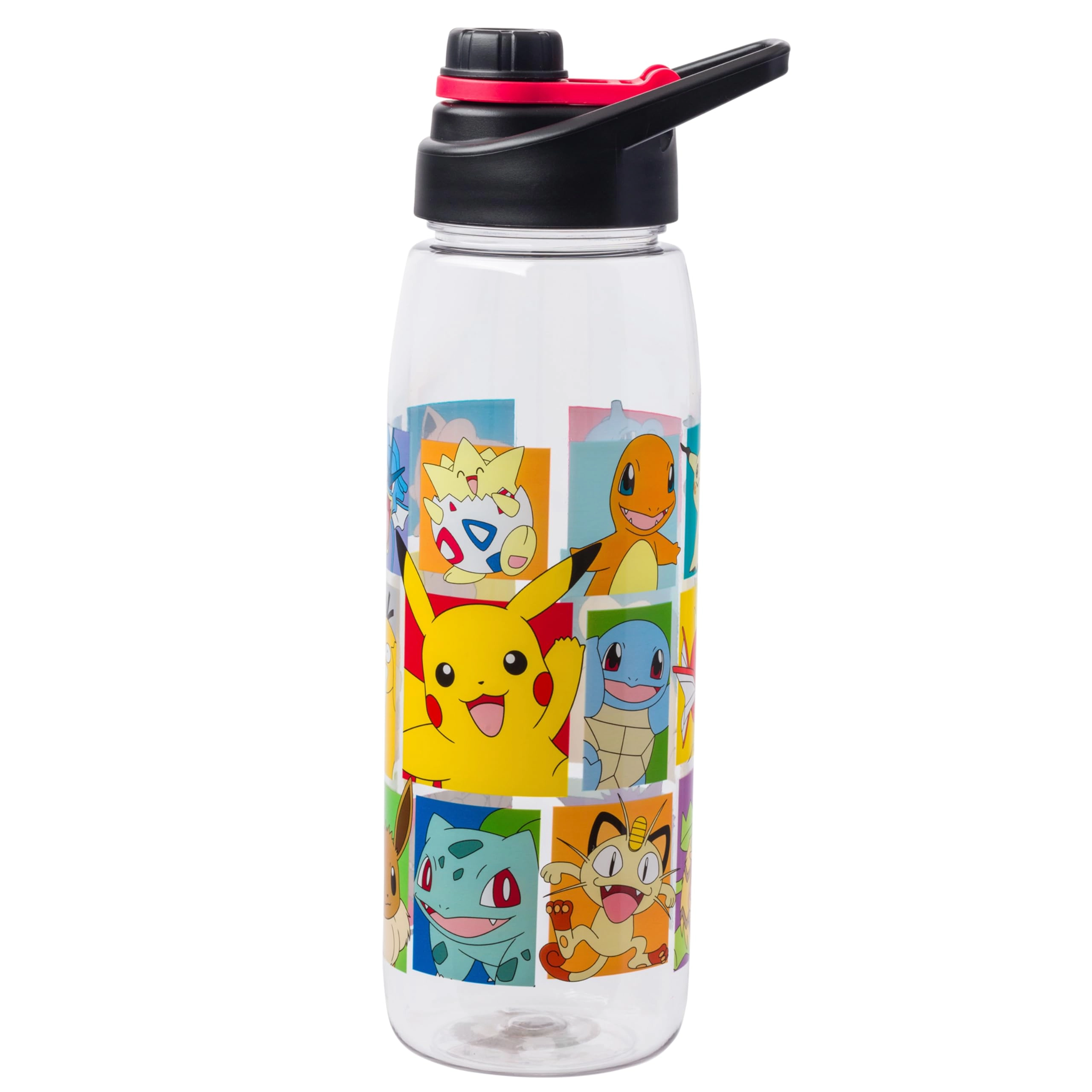 Silver Buffalo Pokemon Water Bottle - Screw-On Lid