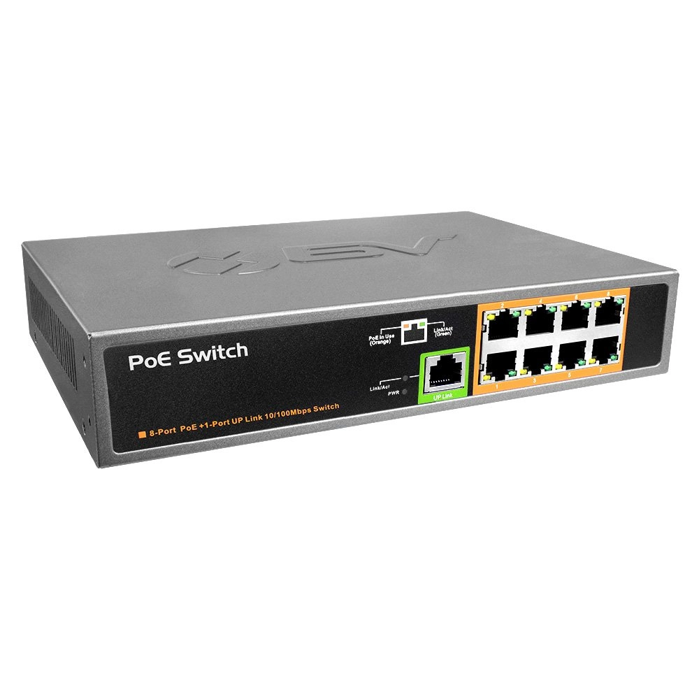 BV-Tech POE-SW801 - 8-ports