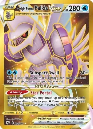 Pokemon USA, Inc. Sword & Shield Astral Radiance Palkia 208/189
