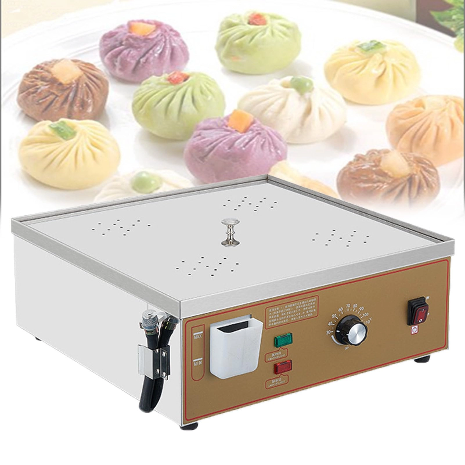 Electric Dim Sum Steamer - 2/4/6 hole 30-110C