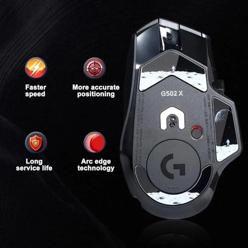 Glass Mouse Skates - Tempered glass For Logitech G502 X