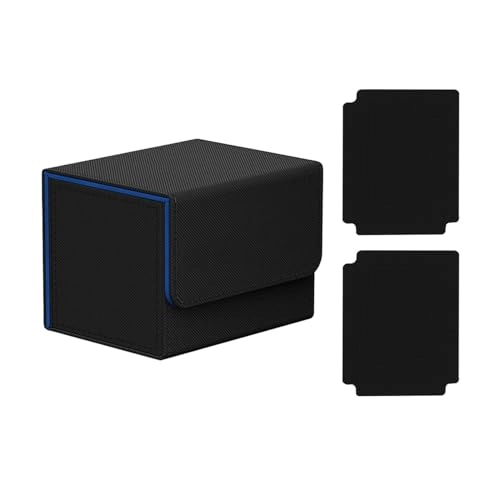 Trading Card Deck Box - PU leather Red