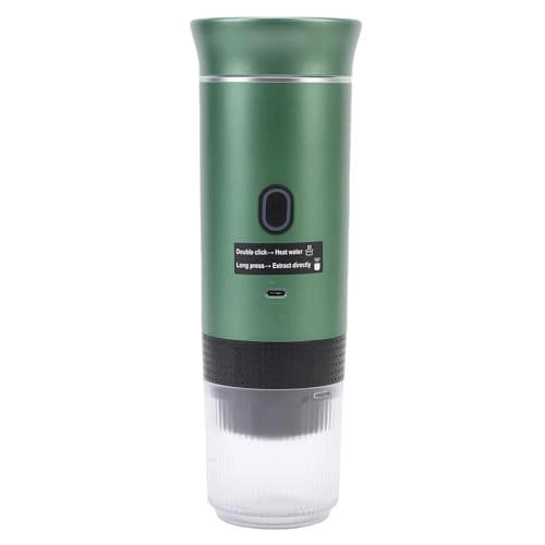 Portable Capsules Coffee Maker - 20 Bar USB Rechargeable 120mL