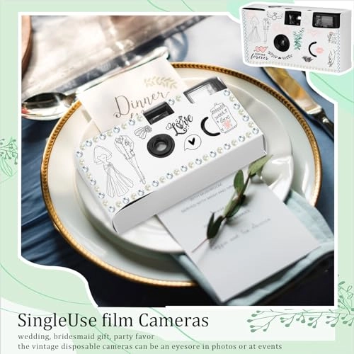 Disposable Camera - 8 Pack 35mm Flash
