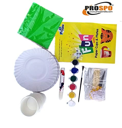 Fun with Paper Cup and Plates Game - 5 years and up