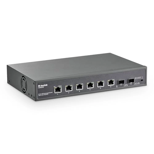6x10G + 2x10G SFP 8-ports