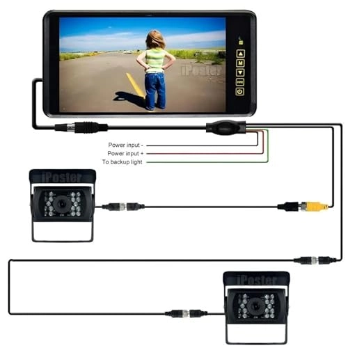 Mirror Monitor - 9 Inch