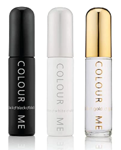 Black - Eau de Parfum 50ml + White - Eau de Parfum 50ml + Gold Homme - Eau de Parfum 50ml