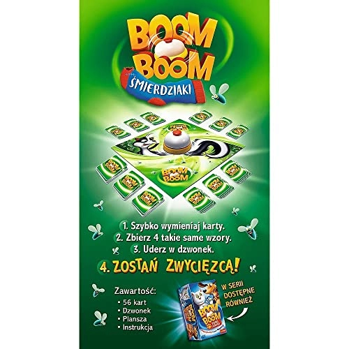 Boom Boom Dead - Card Game with Bell (Polish)
