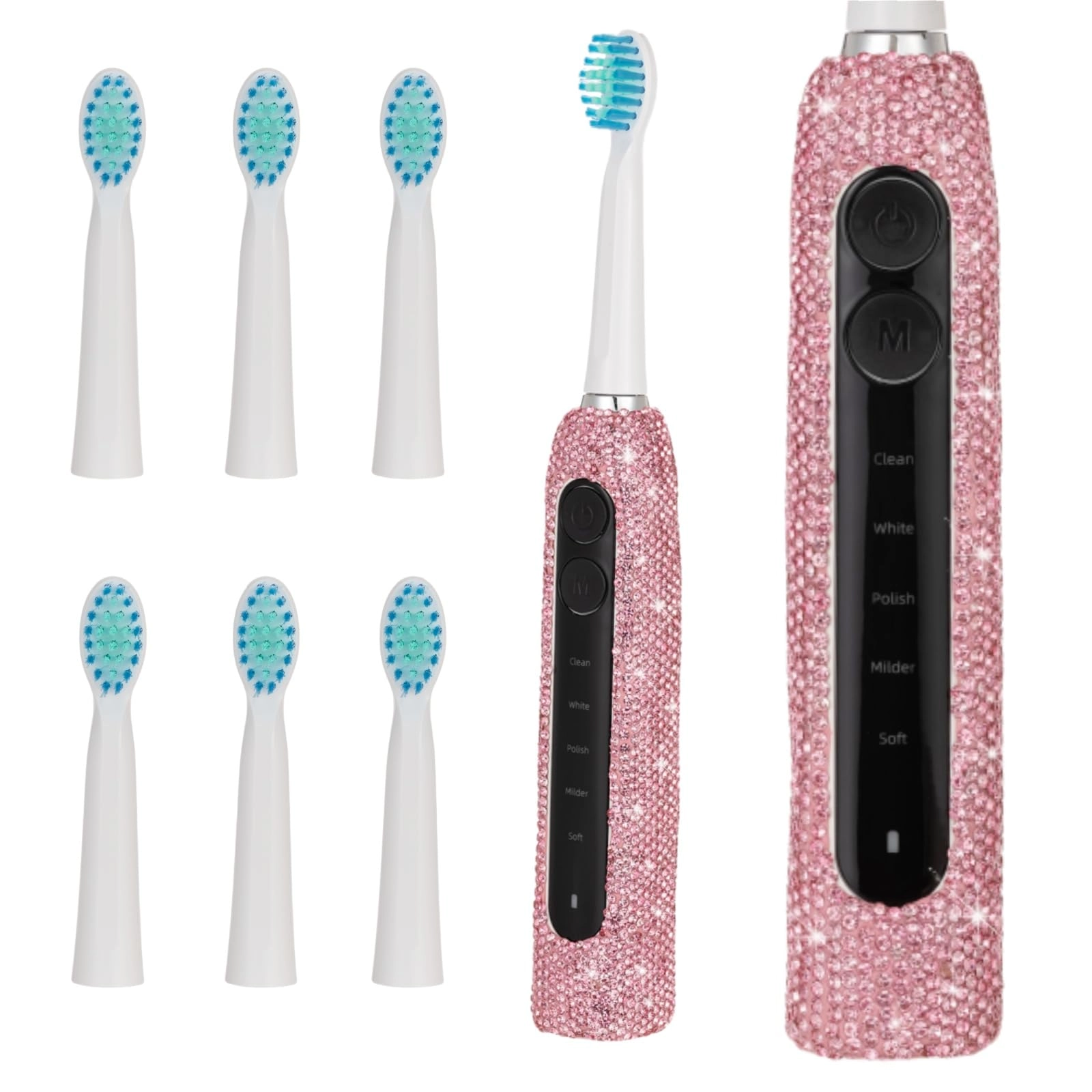 Bling Sonic - 6 Brush Heads 5 Modes