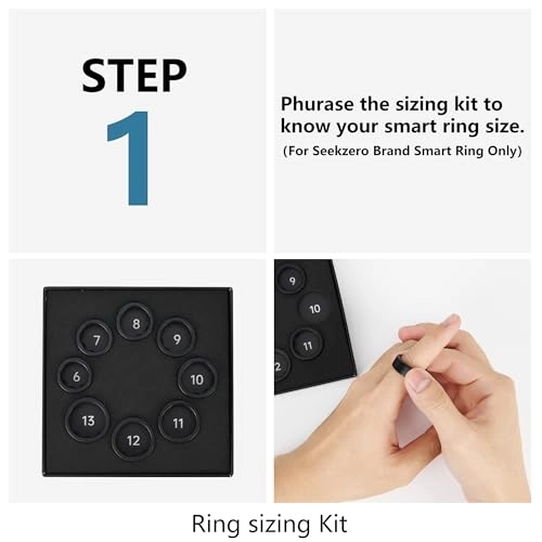 Smart Ring - Heart Rate SpO2 5ATM Waterproof