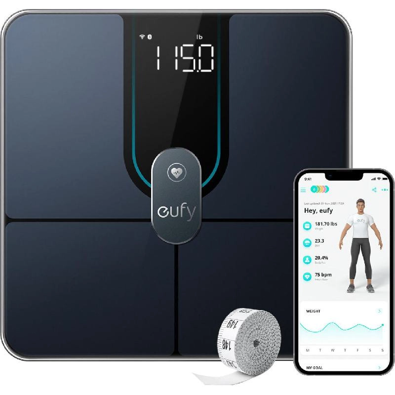 Eufy Smart Scale P2 Pro - White Waterproof (IPX5)