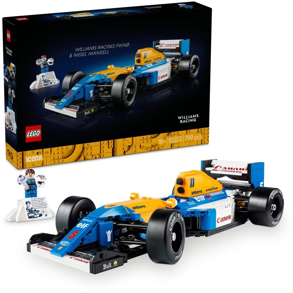 LEGO Williams Racing FW14B & Nigel Mansell (10353)