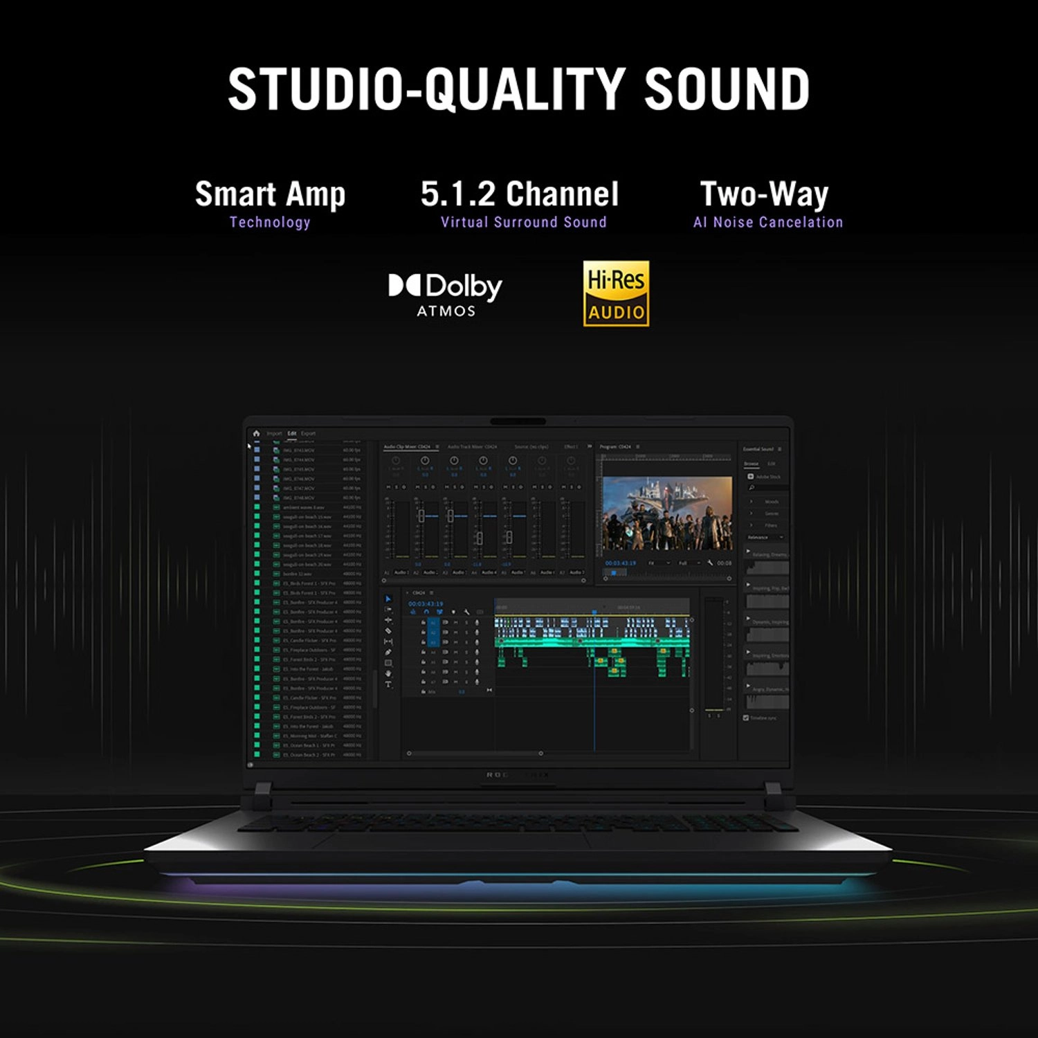 ROG Strix G16 90NR0LG1-M00840 - 16'' Core Ultra 9 275HX 32GB RAM 1TB SSD