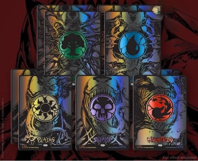 Wizards of the Coast Secret Lair x Marvel's Spider-Man: Mana Symbiote