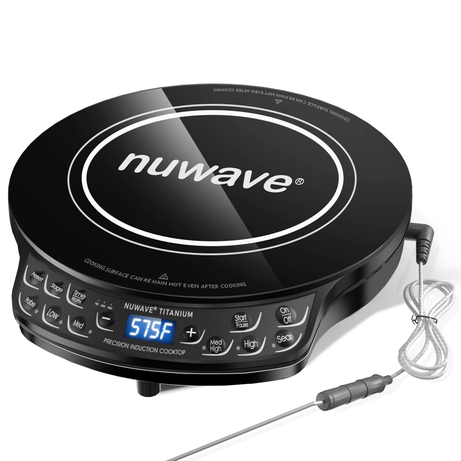 NuWave Titanium Pro Induction Titanium Cooktop Induction hob