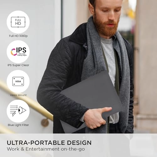 Viewmax Portable Monitor - MNN-M156F01 15.6 Inches 1920x1080