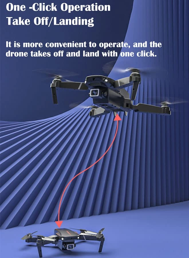 Folding Remote Control Drone - 8K