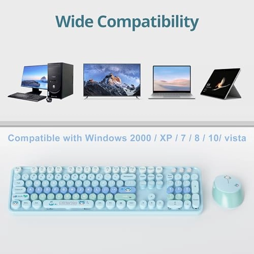 Wireless Keyboard & Mouse Set - US Wireless