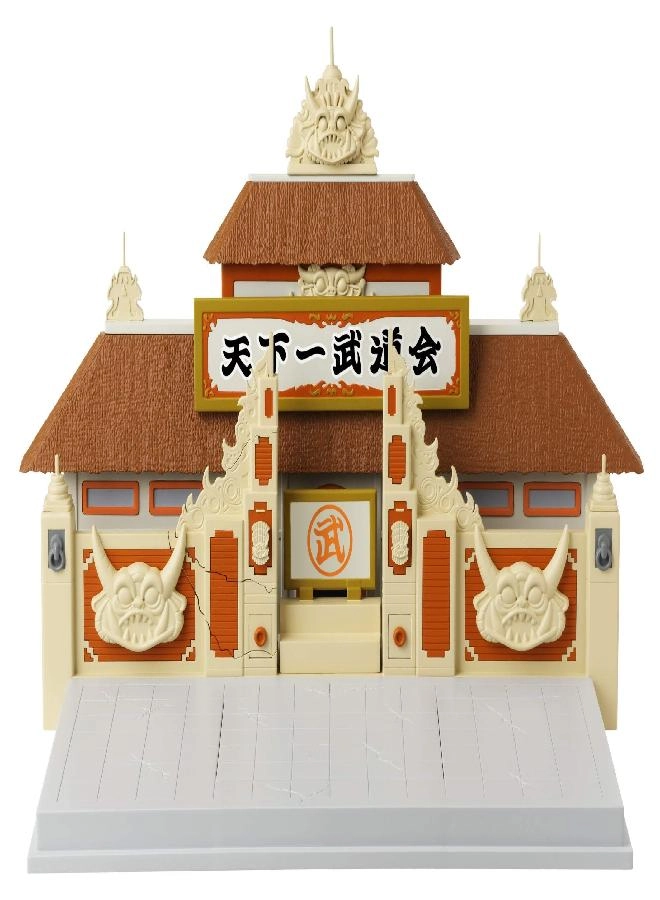 World Martial Arts Tournament Stage - 9.08” High by 11.8” Deep Configurable with Battle Damage