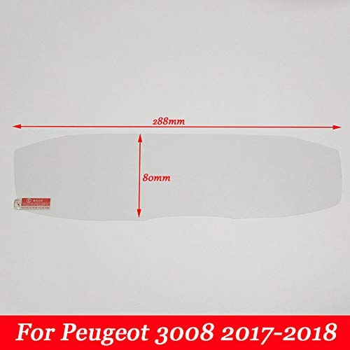 Car Dashboard Protective Glass Film - Peugeot 3008 4008 5008 2017 2018