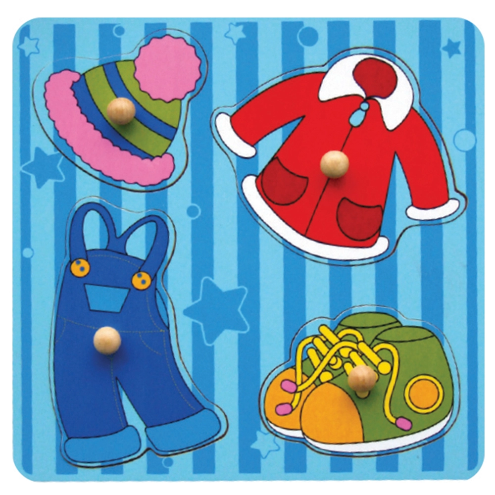 VIGA What's Inside Clothes Puzzle - Suitable for 12 months & above