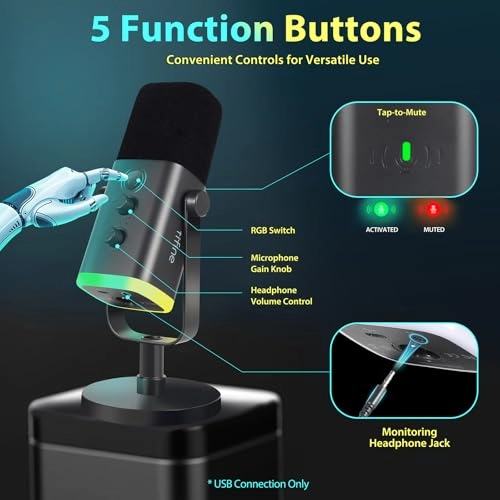 MI6 USB+XLR Microphone