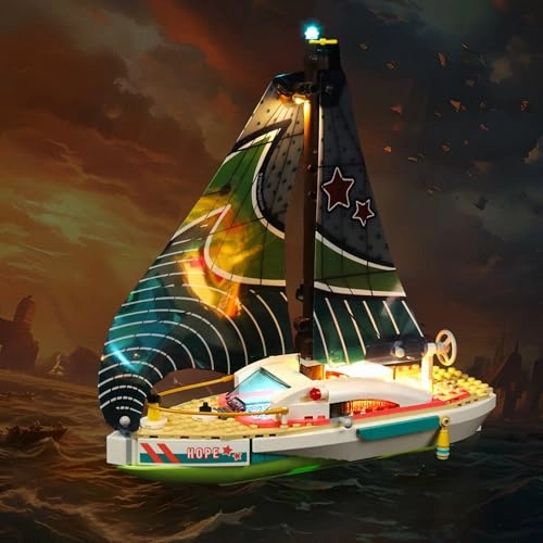 Lighting Kit for LEGO Stephanie's Sailing Adventure 41716 - ABS less than 5V