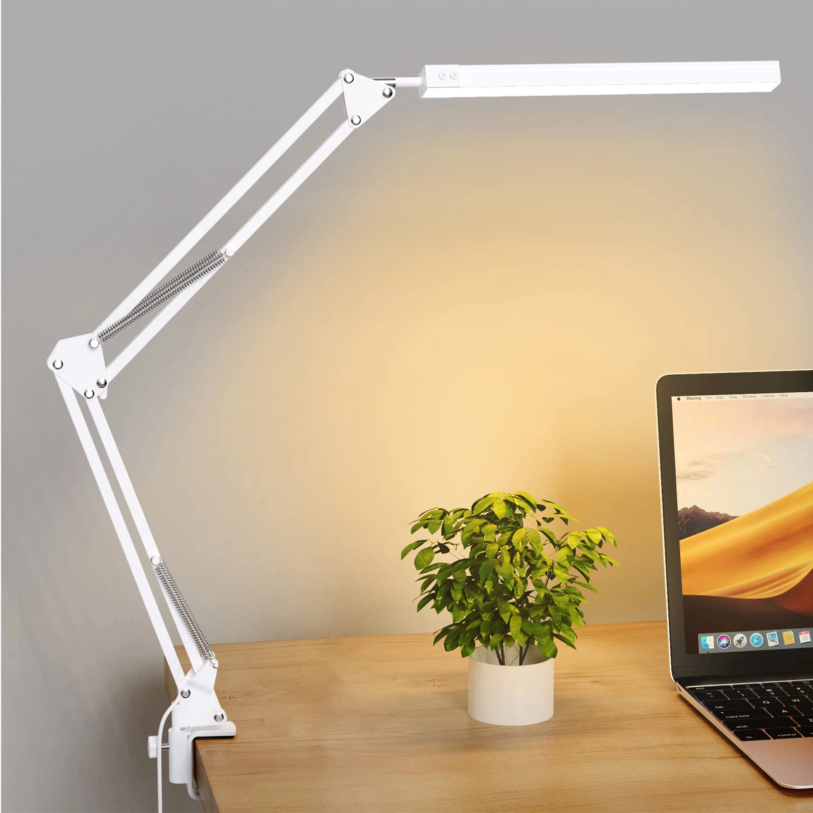 skyleo LED Desk Lamp - 3 Light Modes 10 Brightness Levels