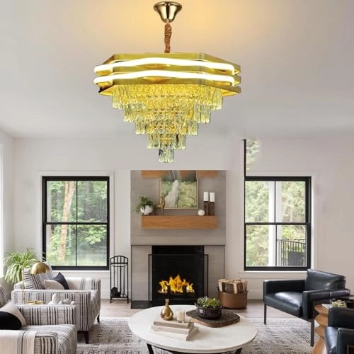 Crystal Chandelier - White Warm White Natural White