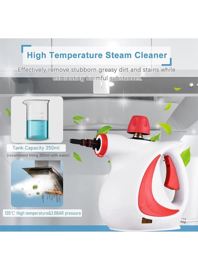 Portable Professional Steam High Pressure Cleaner - Handheld 247cm power cord