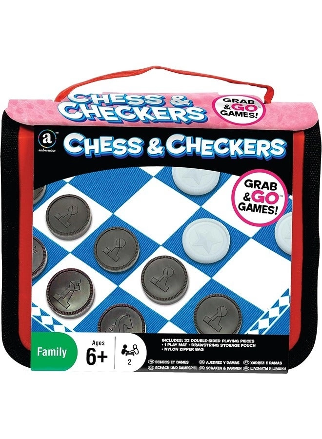 Merchant Ambassador Travel Chess & Checkers