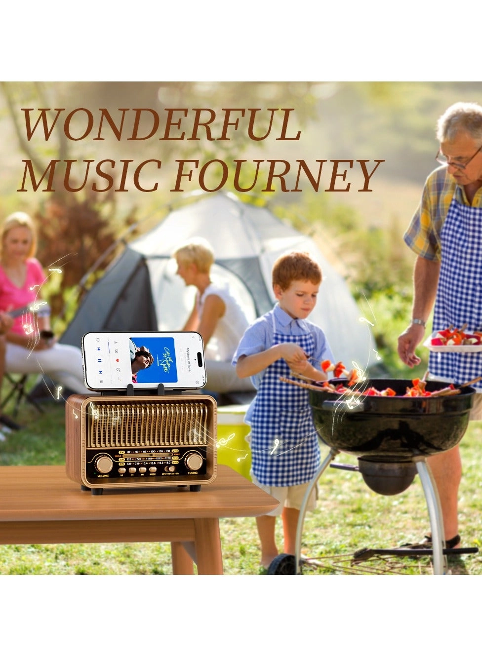 Retro Vintage Radio - Portable Transistor Radio