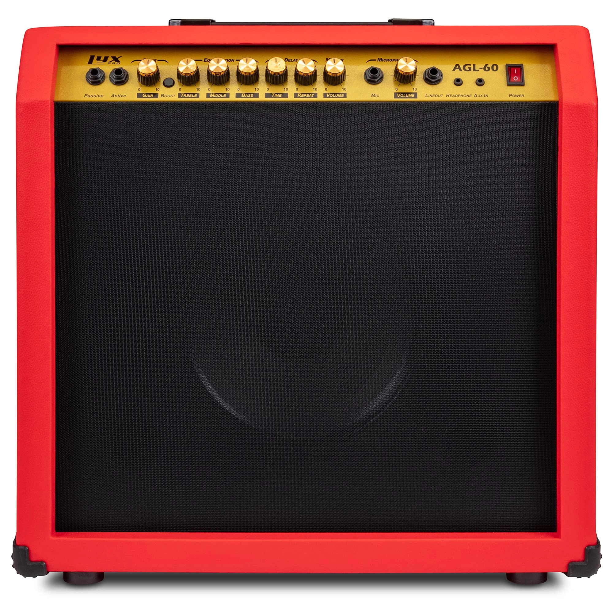 LyxPro Electric Guitar Amplifier - 60W 10" 4-Ohm Speaker