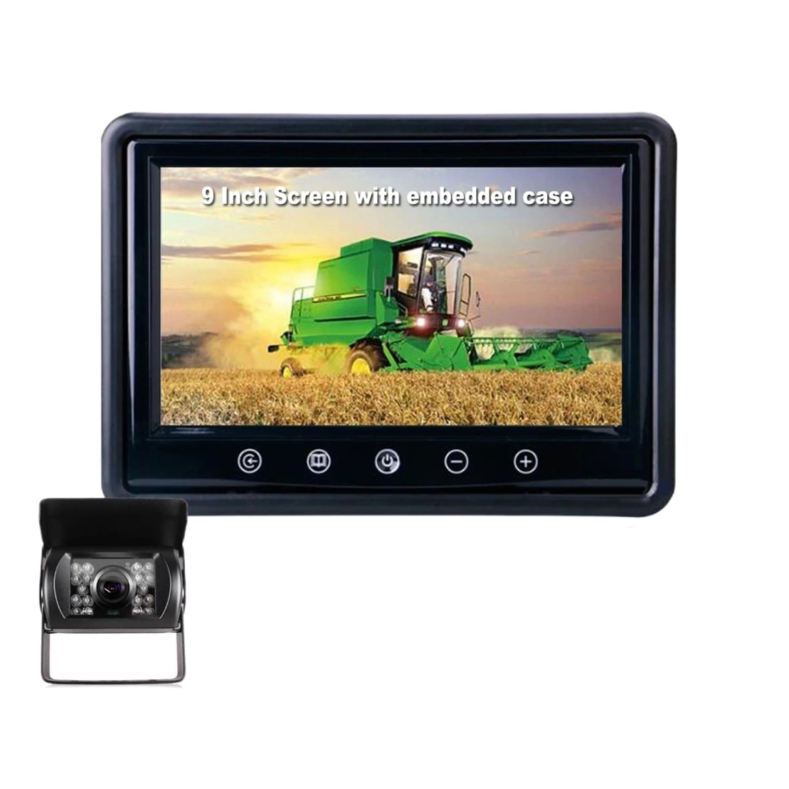 SHAKLZOP Mirror Monitor - 9 Inch