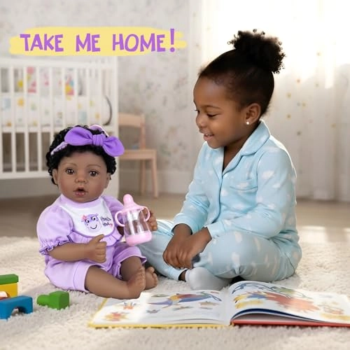 Reborn Baby Doll - 18 inches Vinyl Ages 3+