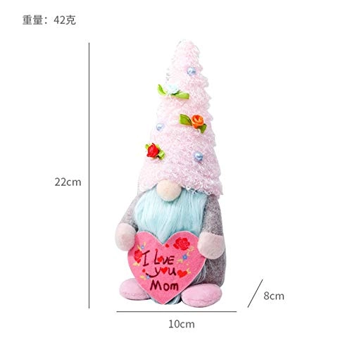 دمية مجهولة الهوية - 22 * 10 * 8 سم قماش عيد الام الحب