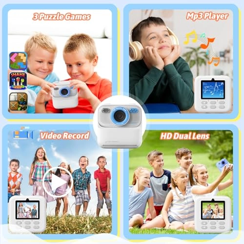 Instant Print Camera - 32GB White