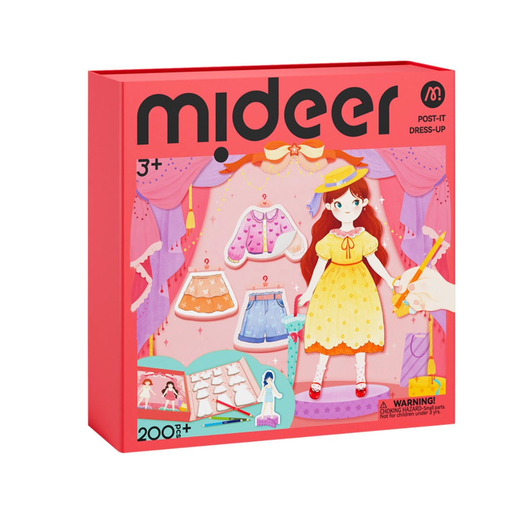 DIY Post-It Dress Up Kit - 3+ years 31 pcs