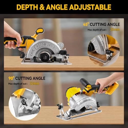 Mini Brushless Circular Saw Cordless 125mm