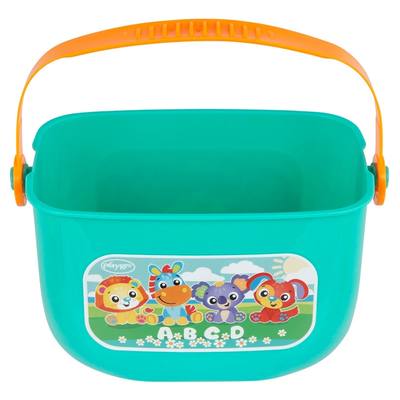 Animal Alphabet Sorting Bucket - Suitable for 12 months & above 9 Pcs