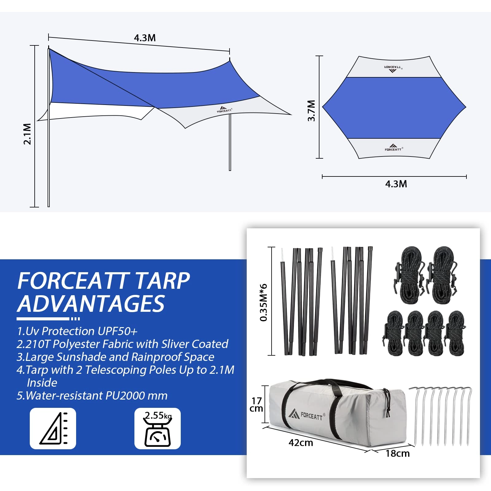 Tarp - 12x14 ft