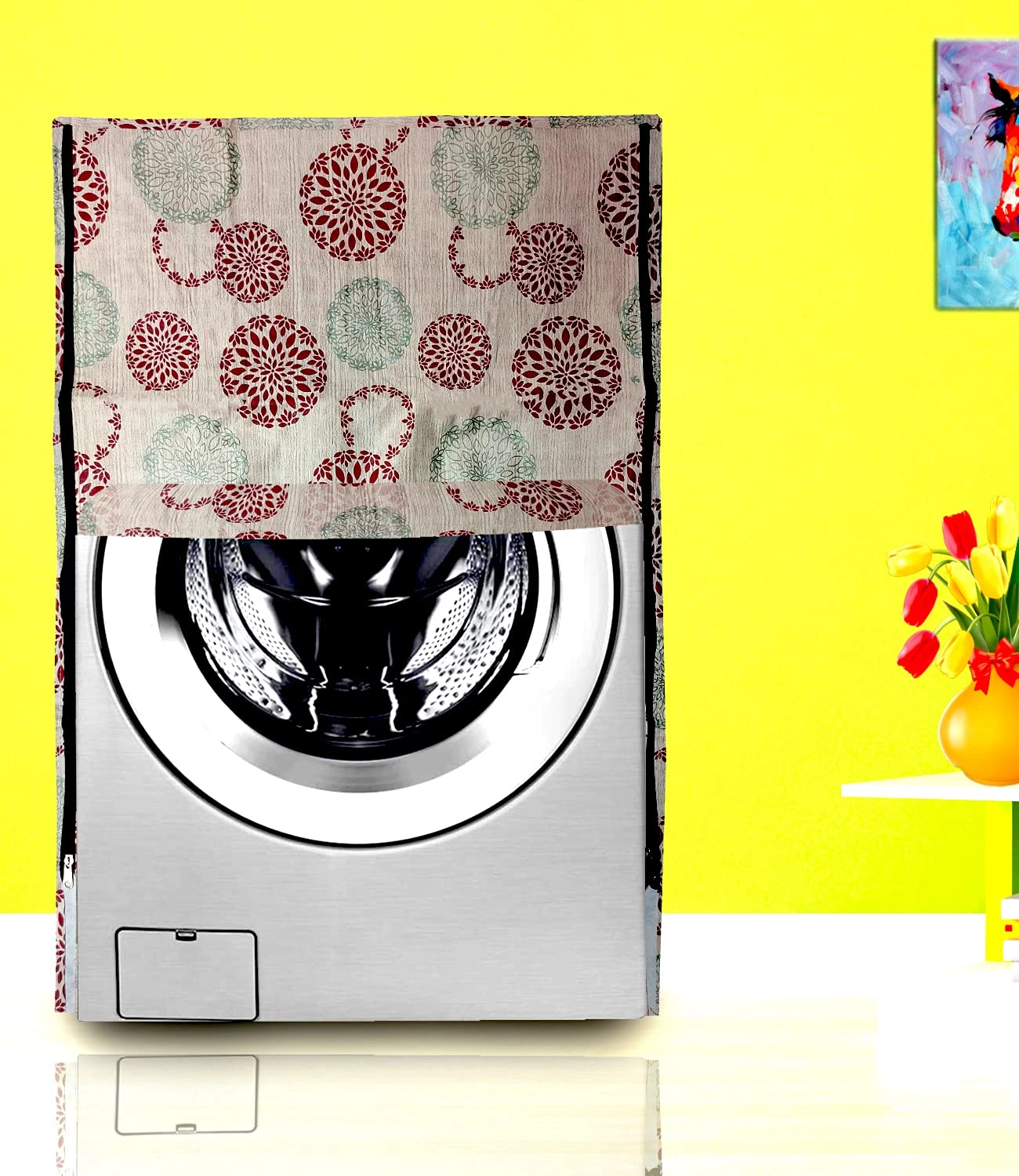 Front Load Washing Machine Cover - Washable Dustproof 23x23x33