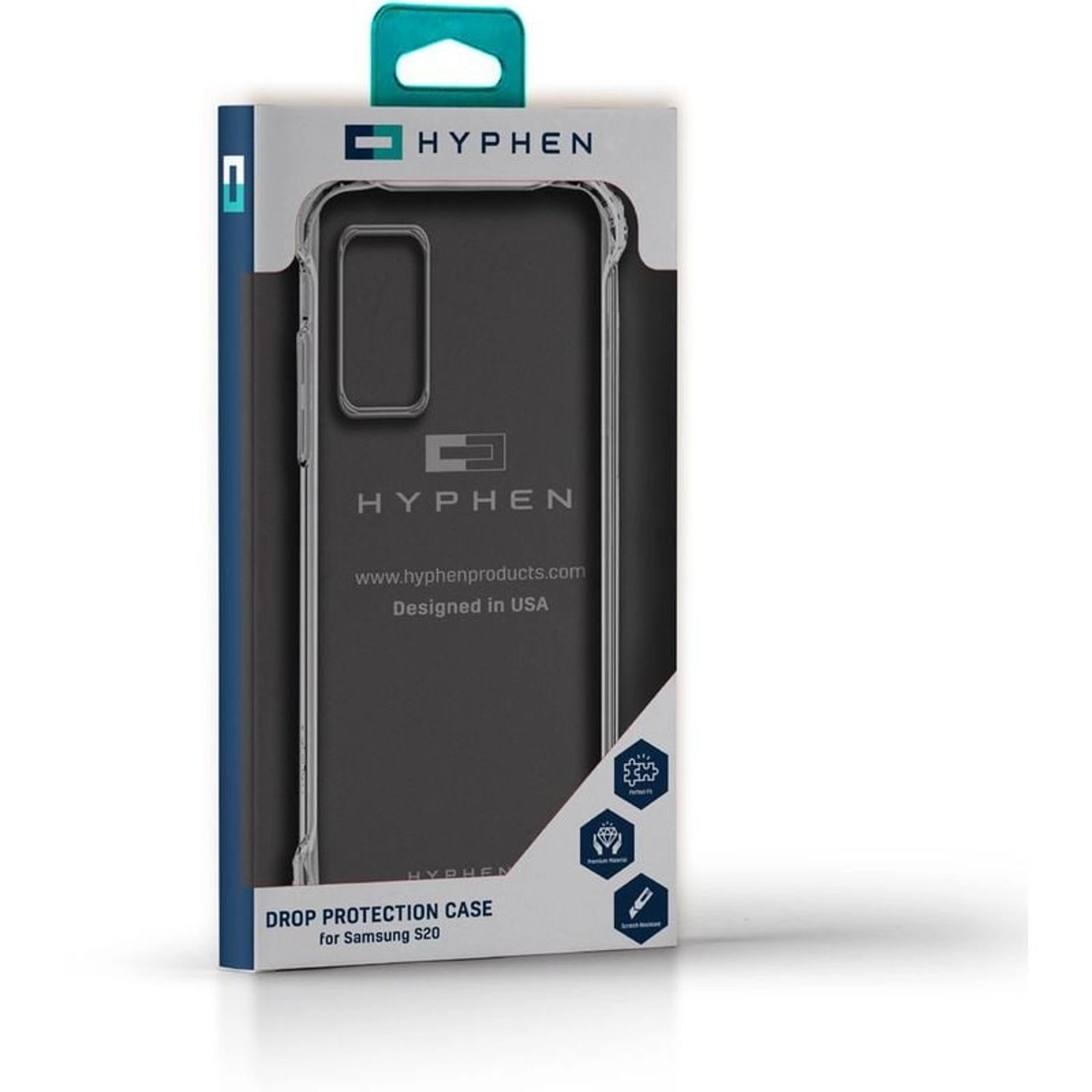 Drop Protection Clear Case for Samsung Galaxy S20