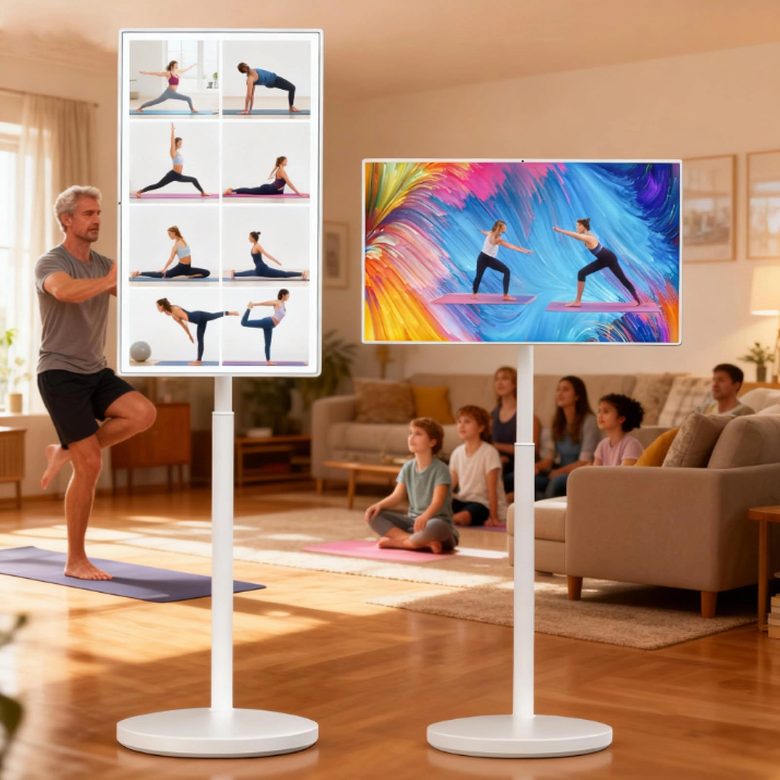 smafoseedding Portable Smart TV - Full HD 32in