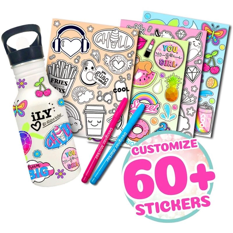 Ily Colour Personalized Water Bottle