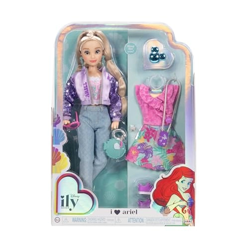 Ariel Fashion Doll - 11.5" Tall 13 Points of Articulation Ages 6+